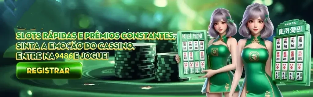 Imagem promocional dos ganhos da 20game
